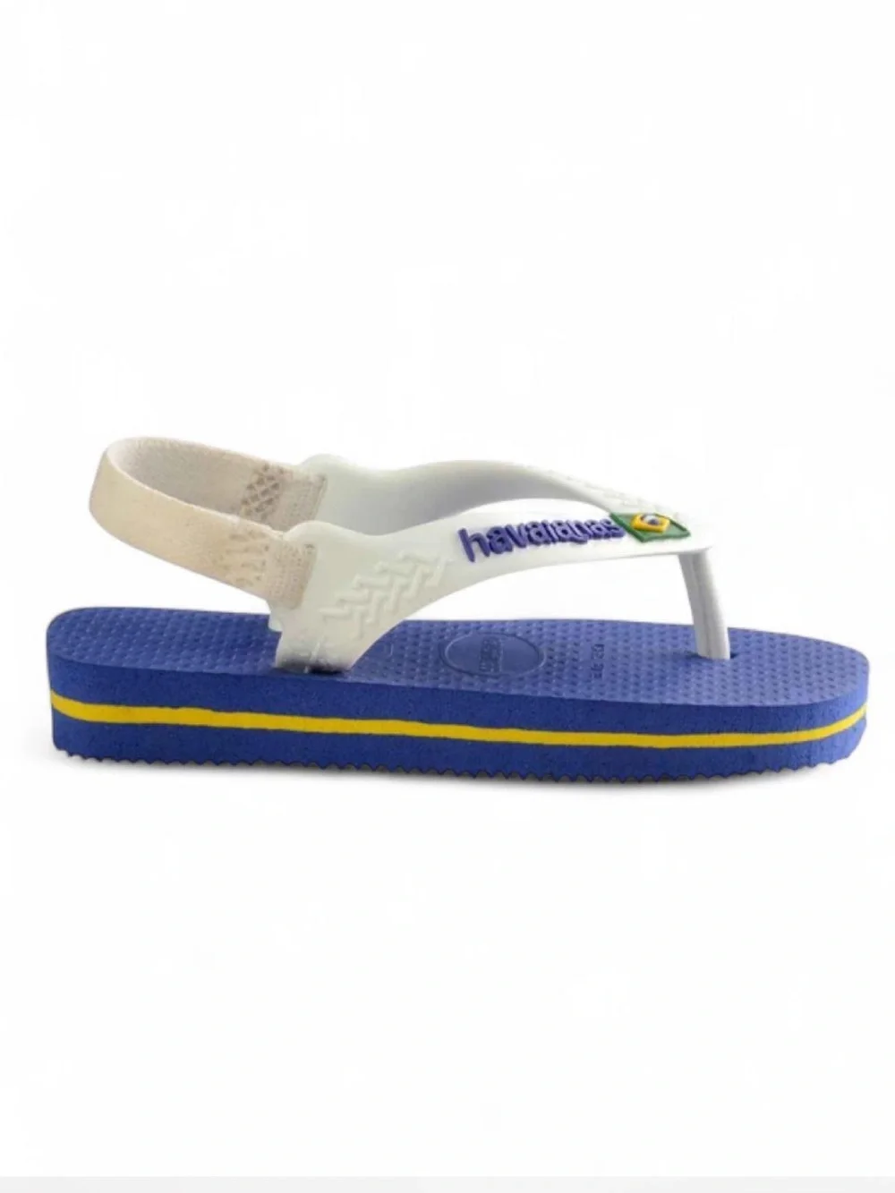 Havaianas Kids Blue and White Flip Flops